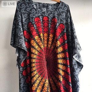Bold & Beautiful Mandala Caftan